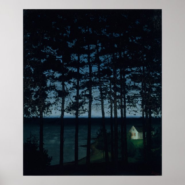 Poster Fisherman's Cottage Wall Art (Devant)