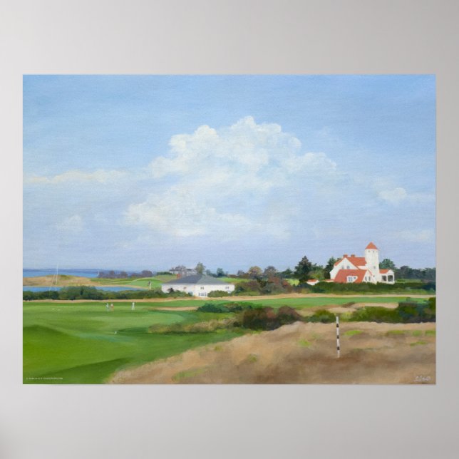 Poster Fishers Island View (Devant)