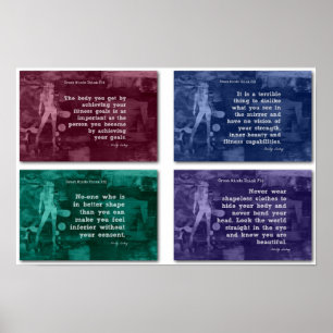 Poster Fitness for Confidence and Inner-Beauty!