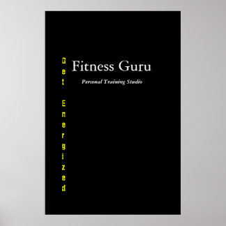Poster Fitness Guru