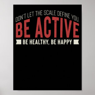 Poster Fitness Gym entraînement Motivation