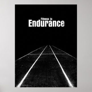 Poster Fitness Is - Endurance