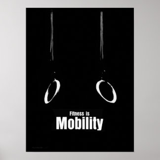 Poster Fitness Is - Mobilité