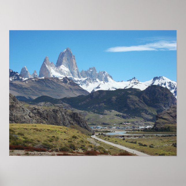 Poster Fitz Roy / El Chalten (Devant)