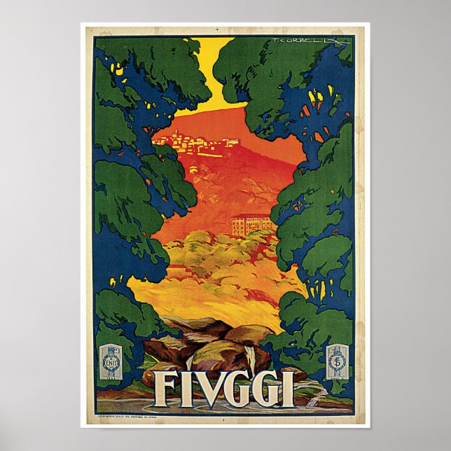 Poster Fiuggi (Devant)