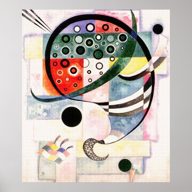 Poster Fixe - Kandinsky (Devant)