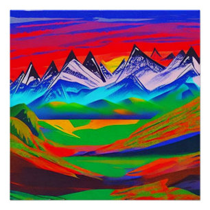 Poster Fjellandskap 8
