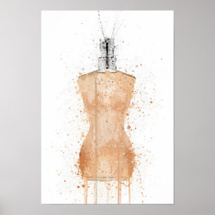 Poster Flacon de parfum 'Venus' pour Noël