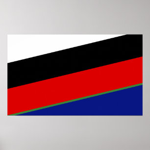 Poster flag mix - drapeau