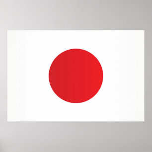 Poster Flag of Japan