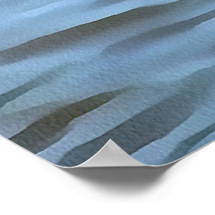 Poster Flamants roses Temps d'alimentation Peinture acryl