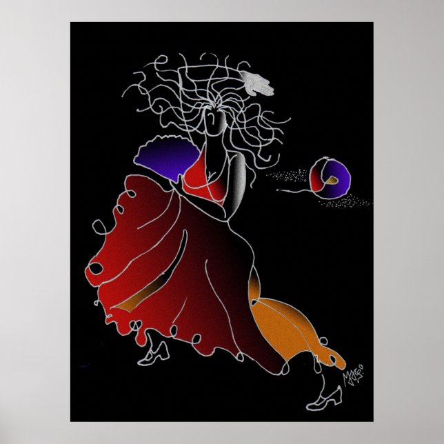 Poster Flamenco (Devant)