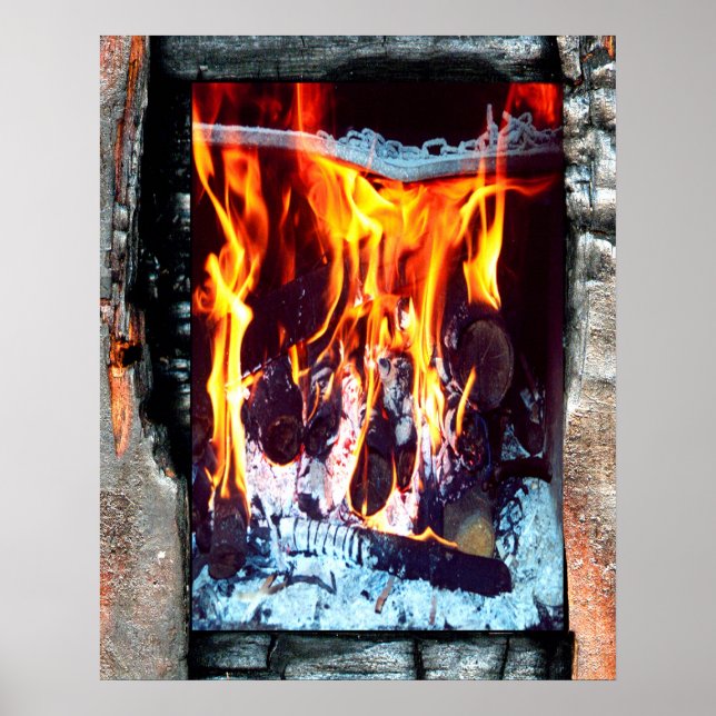 Poster Flamme (Devant)
