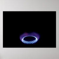 Flamme à gaz