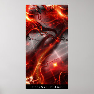 Poster Flamme Éternelle