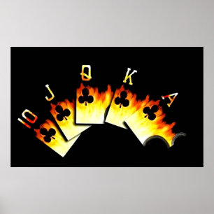 POSTER FLAMME FLAMME ROYALE DES CLUBS