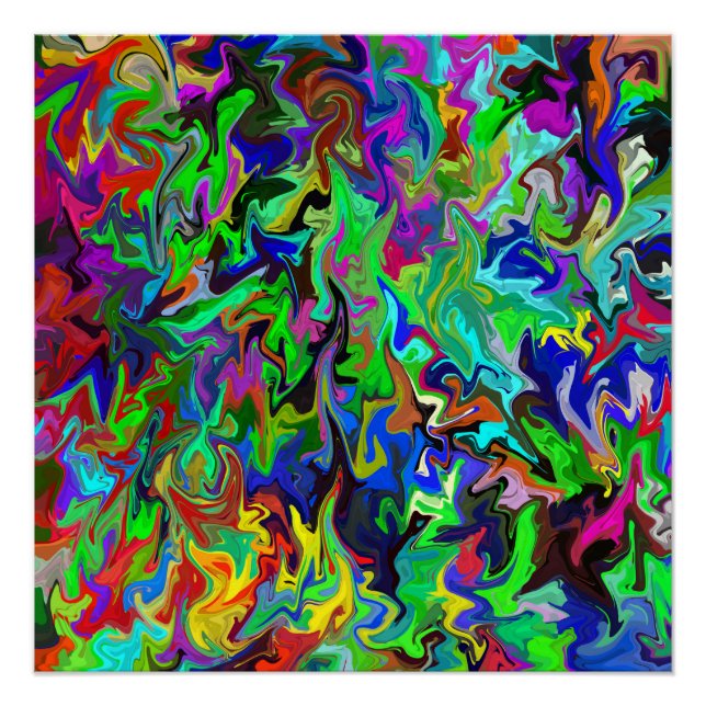 Poster Flammes.... (Devant)