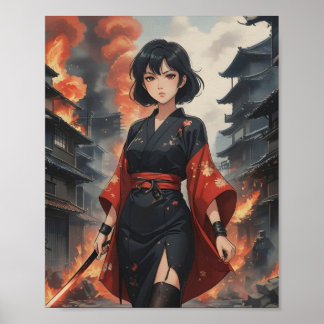 Poster flammes de résolution 3