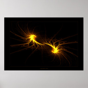 Poster Flammes jumelles