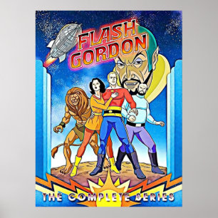 Poster Flash Gordon Retro Fanart