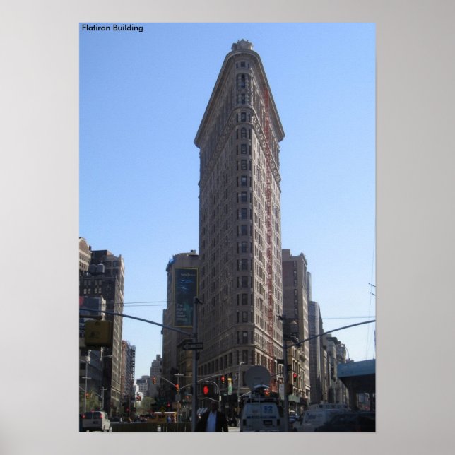 Poster Flatiron Building (Devant)