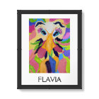 Poster Flavia, 8 x 10