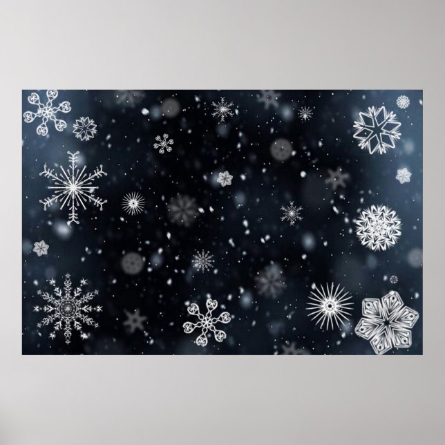 Poster Flèche de neige (Devant)