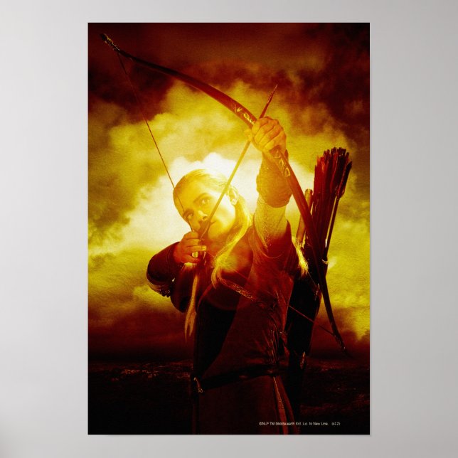 Poster Flèche de tir LEGOLAS GREENLEAF™ (Devant)