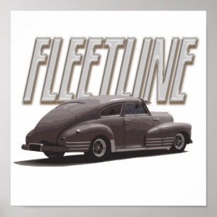 Poster Fleetline Chevy 1947