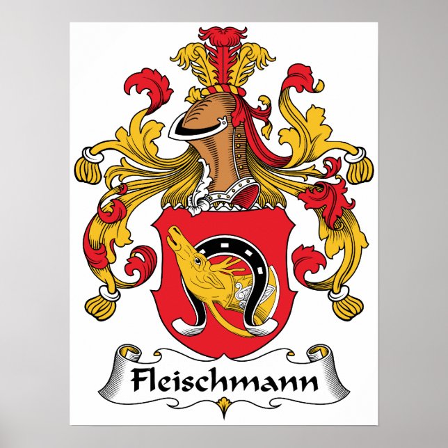 Poster Fleischmann Family Crest (Devant)