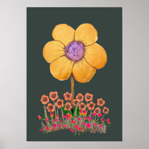 Poster Fleur artificielle