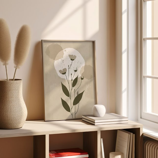 Poster Fleur botanique Boho (Créateur téléchargé)