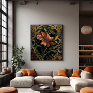 Poster Fleur crépusculaire