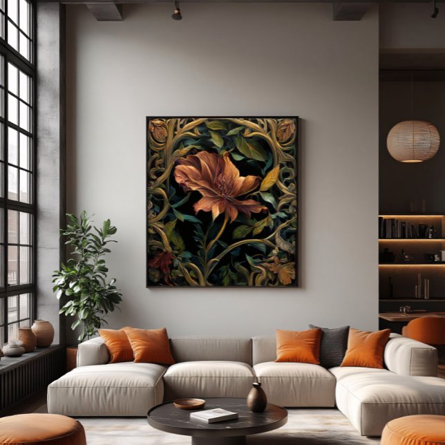 Poster Fleur crépusculaire (Créateur téléchargé)