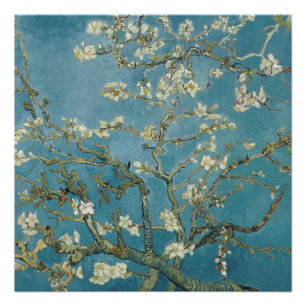 Poster Fleur d'amandes de Vincent van Gogh (1890)