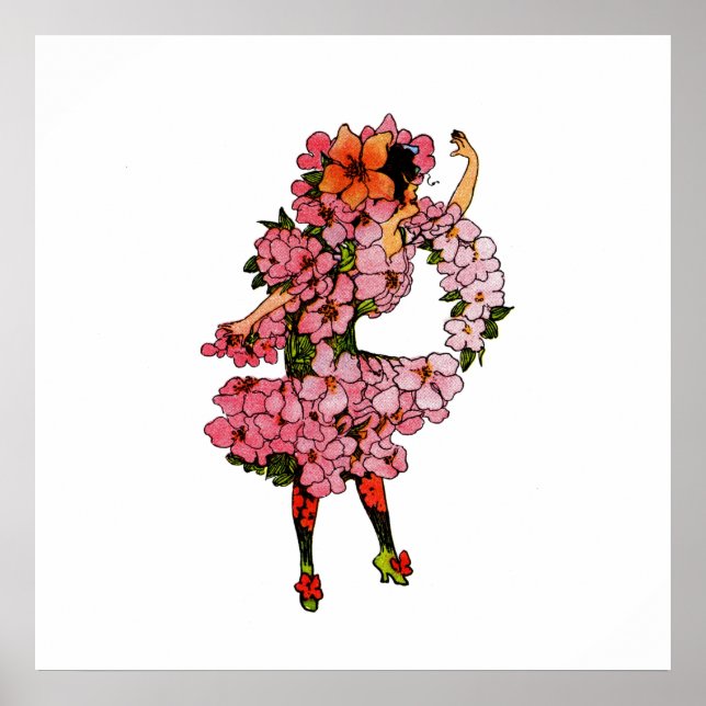 Poster Fleur d'Apple (Devant)
