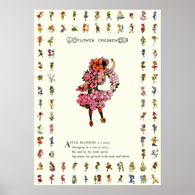 Poster Fleur d'Apple (Devant)