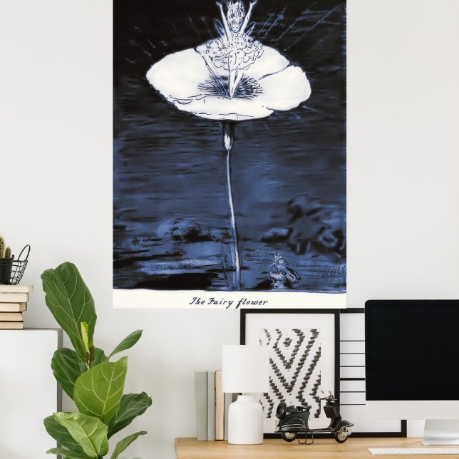 Poster Fleur de fée 1922 (Bureau à domicile)