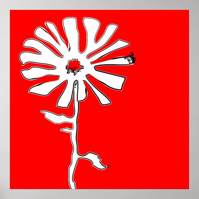 Poster fleur de gigogne (Devant)