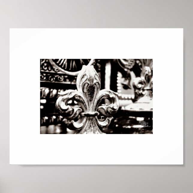 Poster Fleur de Lis [Imprimer] (Devant)