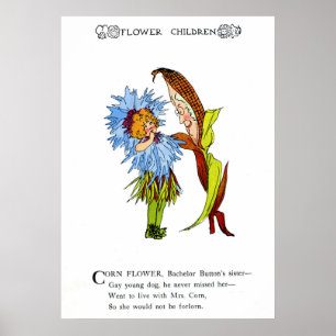 Poster Fleur de maïs