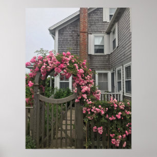 Poster fleur de nantucket