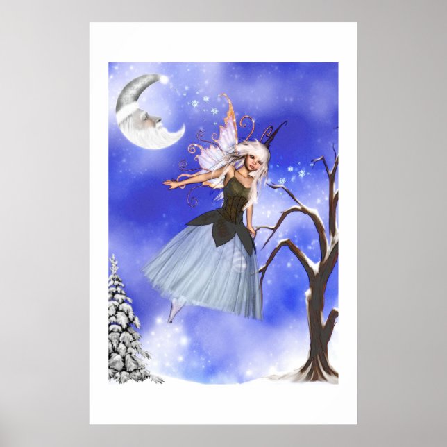 Poster Fleur de neige (Devant)