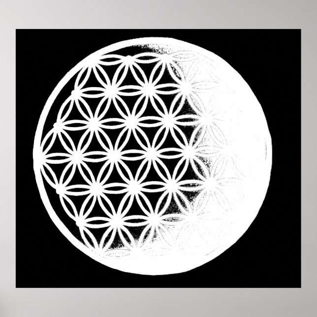Poster Fleur de Vie (Devant)