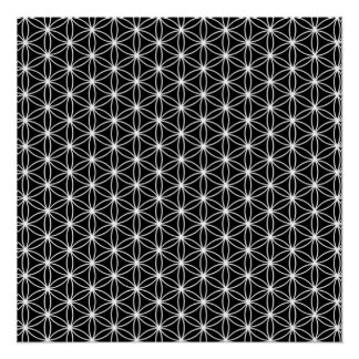 Poster Fleur De Vie Géométrie Sacrée