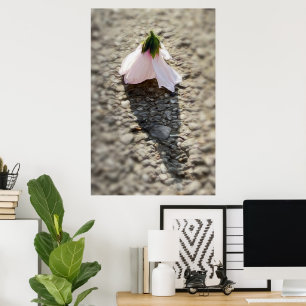 Poster Fleur d'échecs