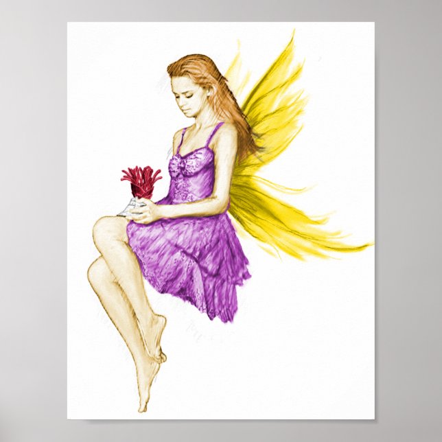 Poster Fleur d'élevage de l'érable argenté (Devant)
