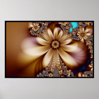 Poster Fleur d'or.