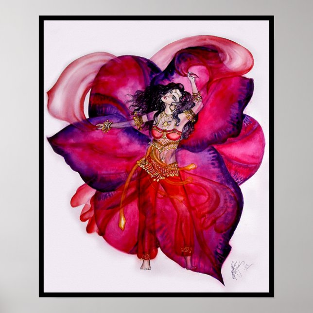 Poster Fleur du désert (Devant)