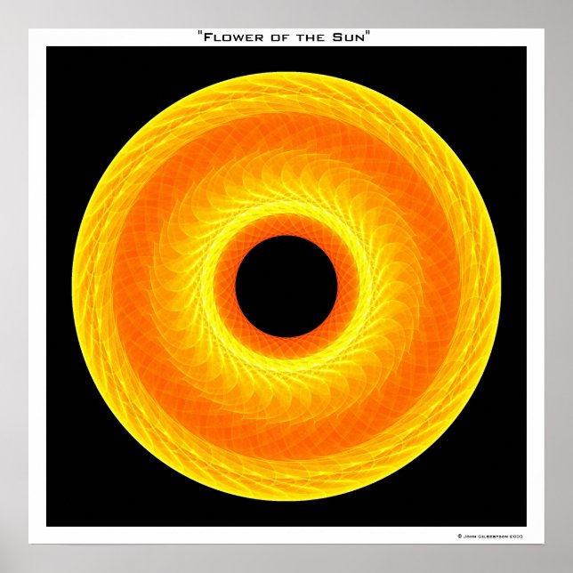 Poster Fleur du soleil (Devant)